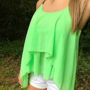 Neon Green Tank